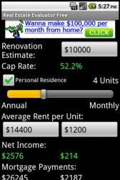 game pic for Real Estate Evaluator Free